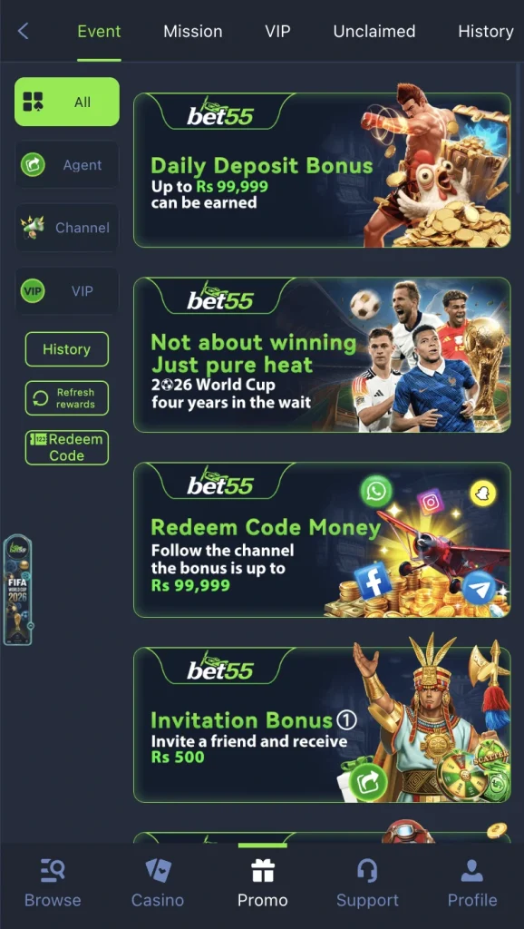 BET55 Game